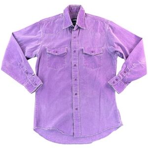 Vintage Wrangler Brushpopper Lilac color 15.5 x 33 x-long tail